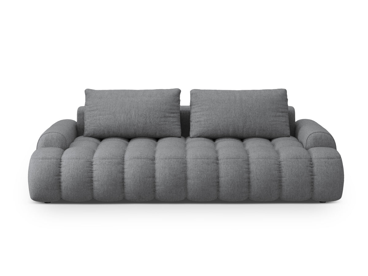 Linz Sofa With Bed Function And Box, 4 Seats, 250x100 cm — Grey