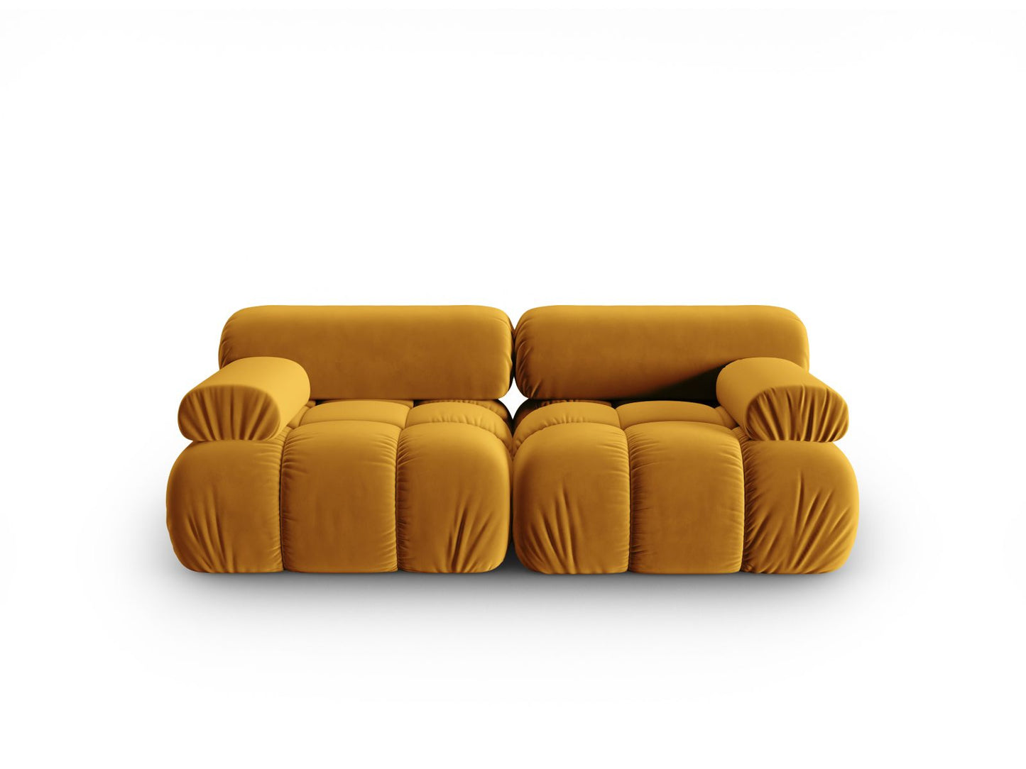 Cortina Modular Sofa, 2 Seats, 188x94 cm — Yellow
