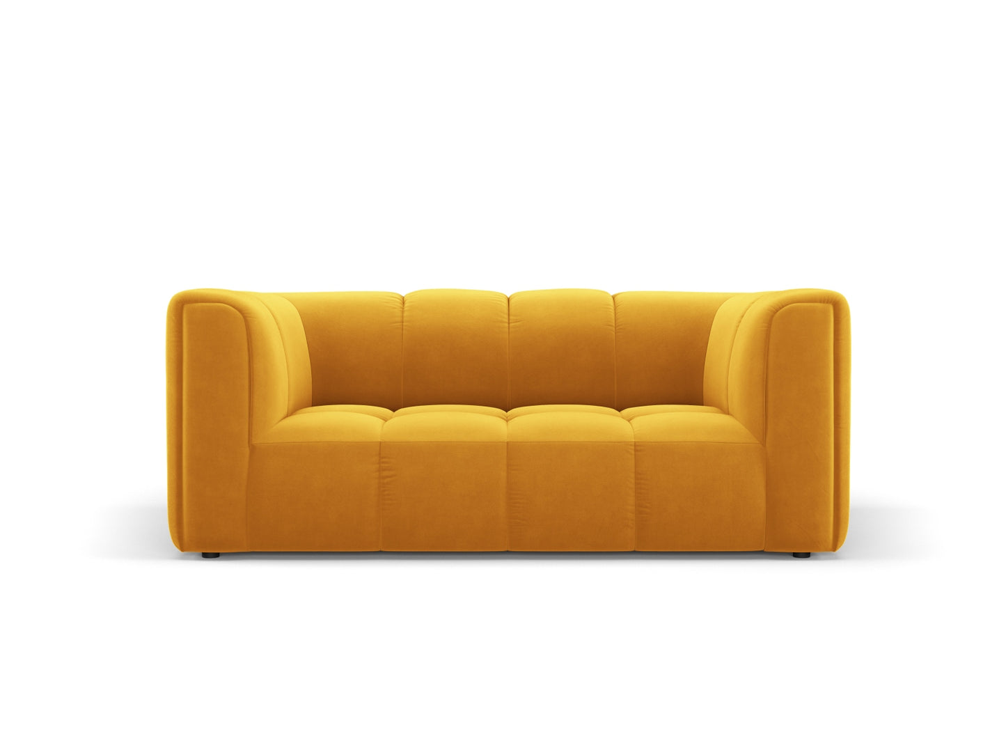 Moritz Sofa, 2 Seats, 166x96 cm — Yellow