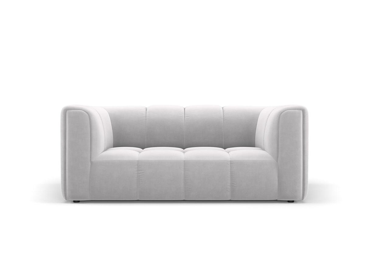 Moritz Sofa, 2 Seats, 166x96 cm — Silver
