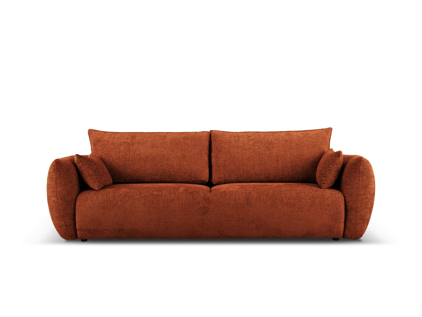 Matera Sofa With Bed Function And Box, 3 Seats, 240x108 cm — Terracotta