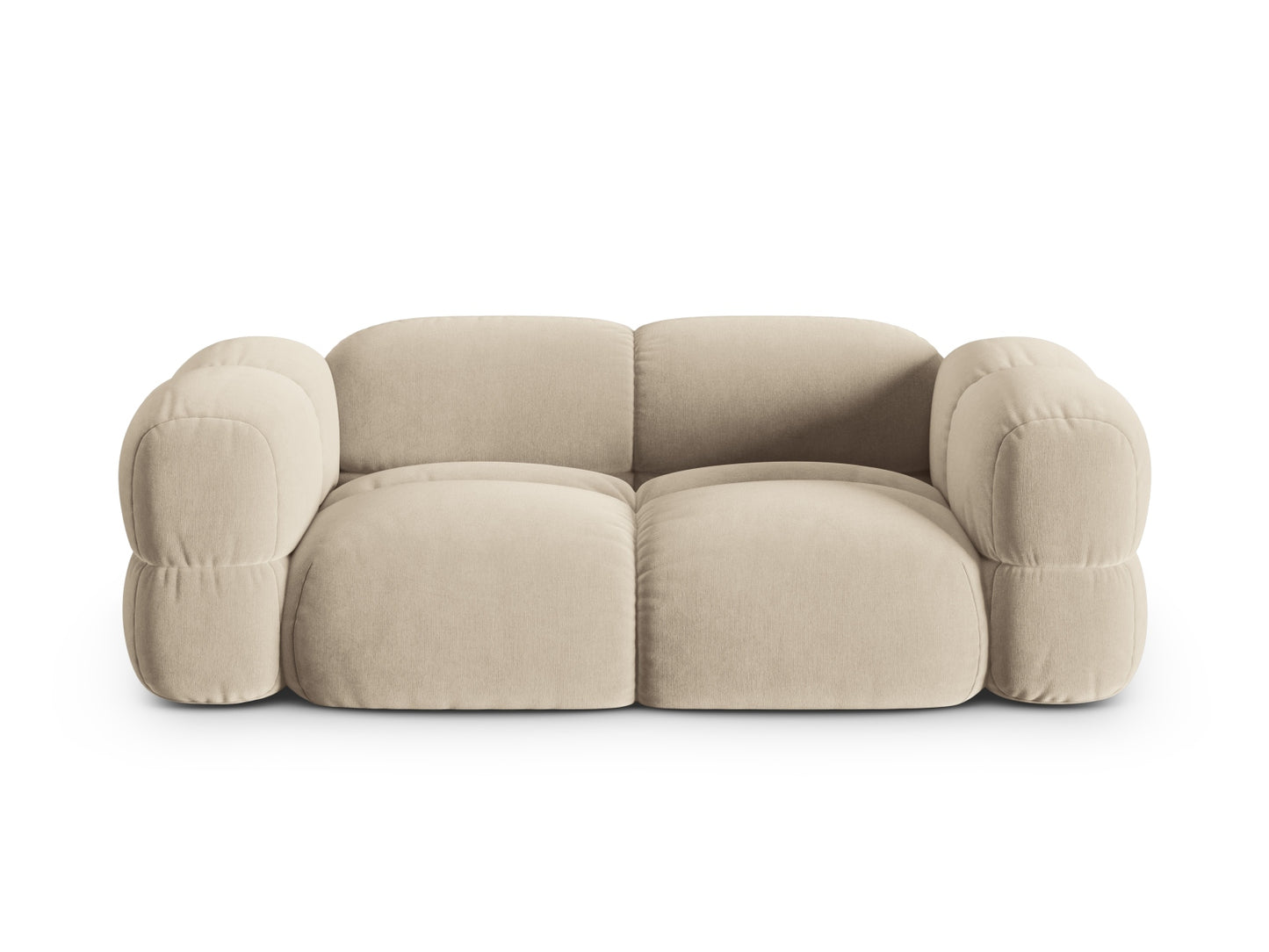 Loretto Sofa, 3 Seats, 210x100 cm — Light Beige