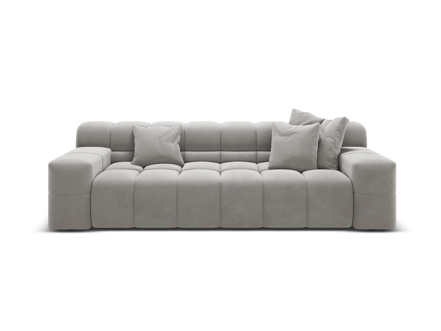 Hawaii Sofa, 3 Seats, 240x100 cm — Silver