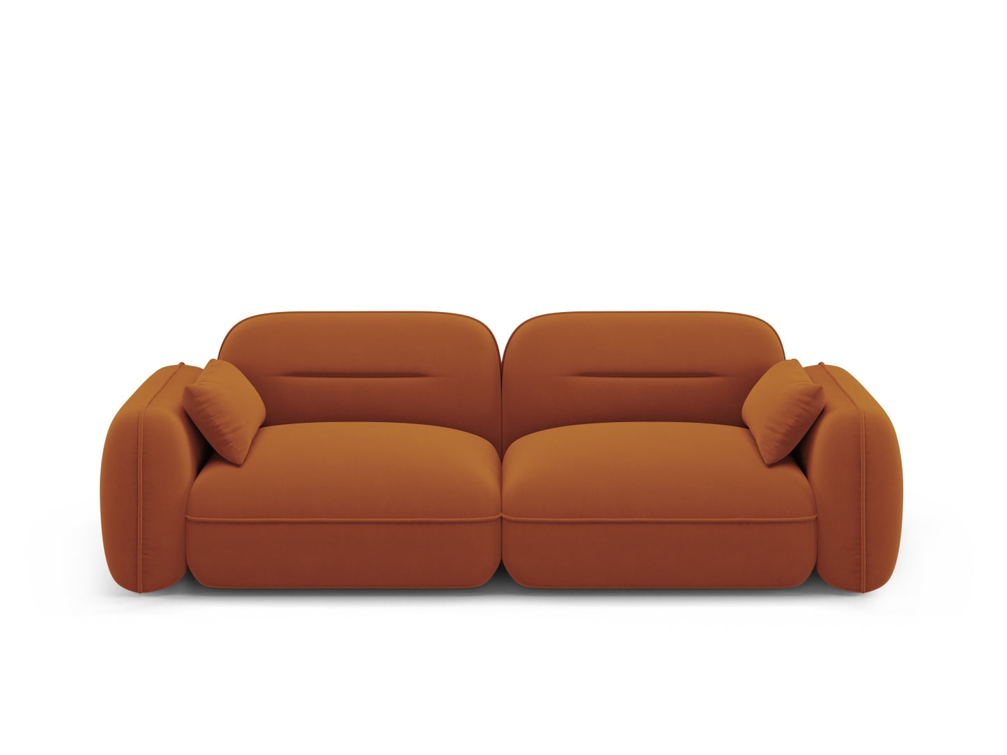 Sydney Modular Sofa, 3 Seats, 230x90 cm — Terracotta