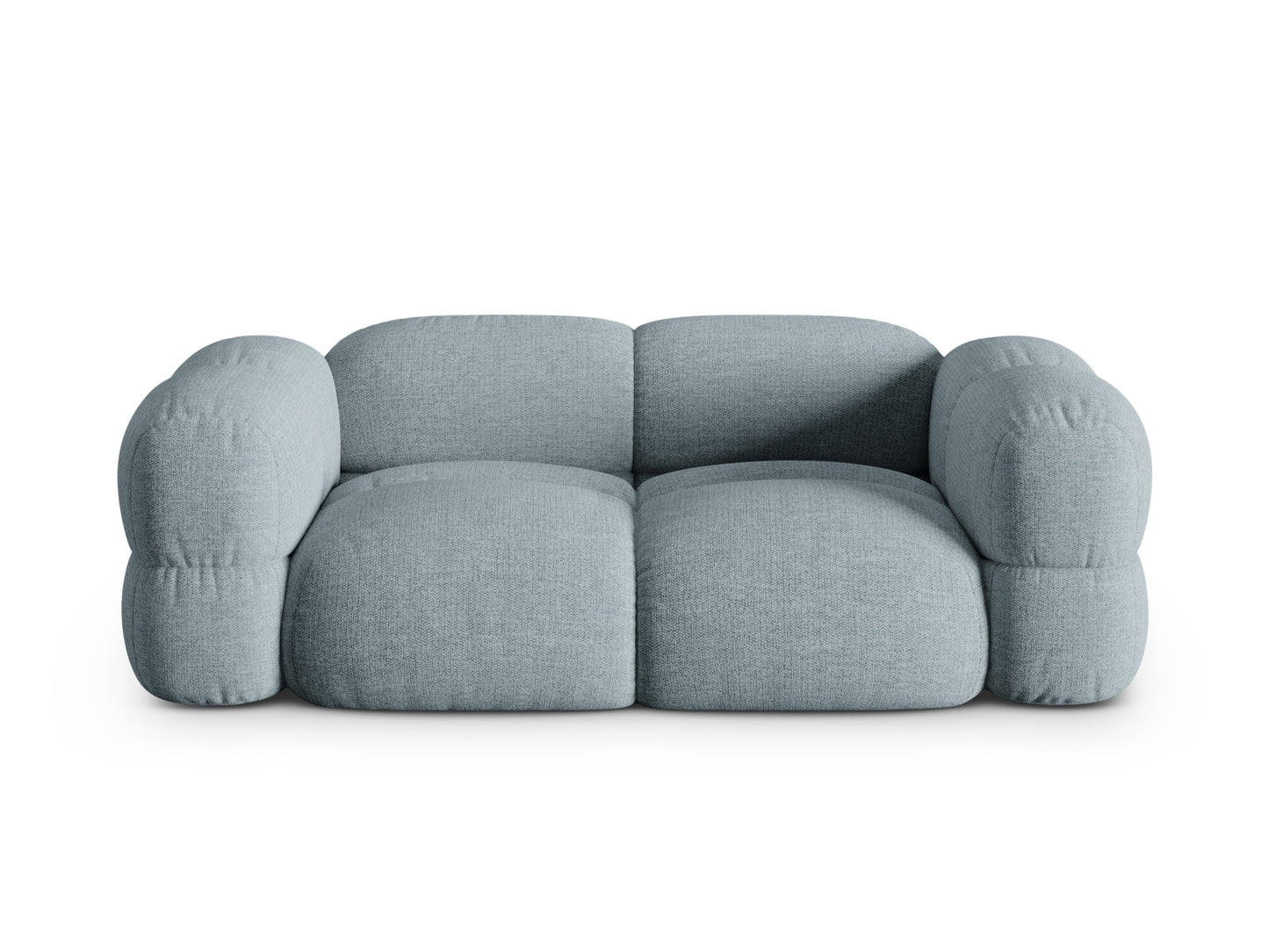 Loretto Sofa, 3 Seats, 210x100 cm — Pastel Blue