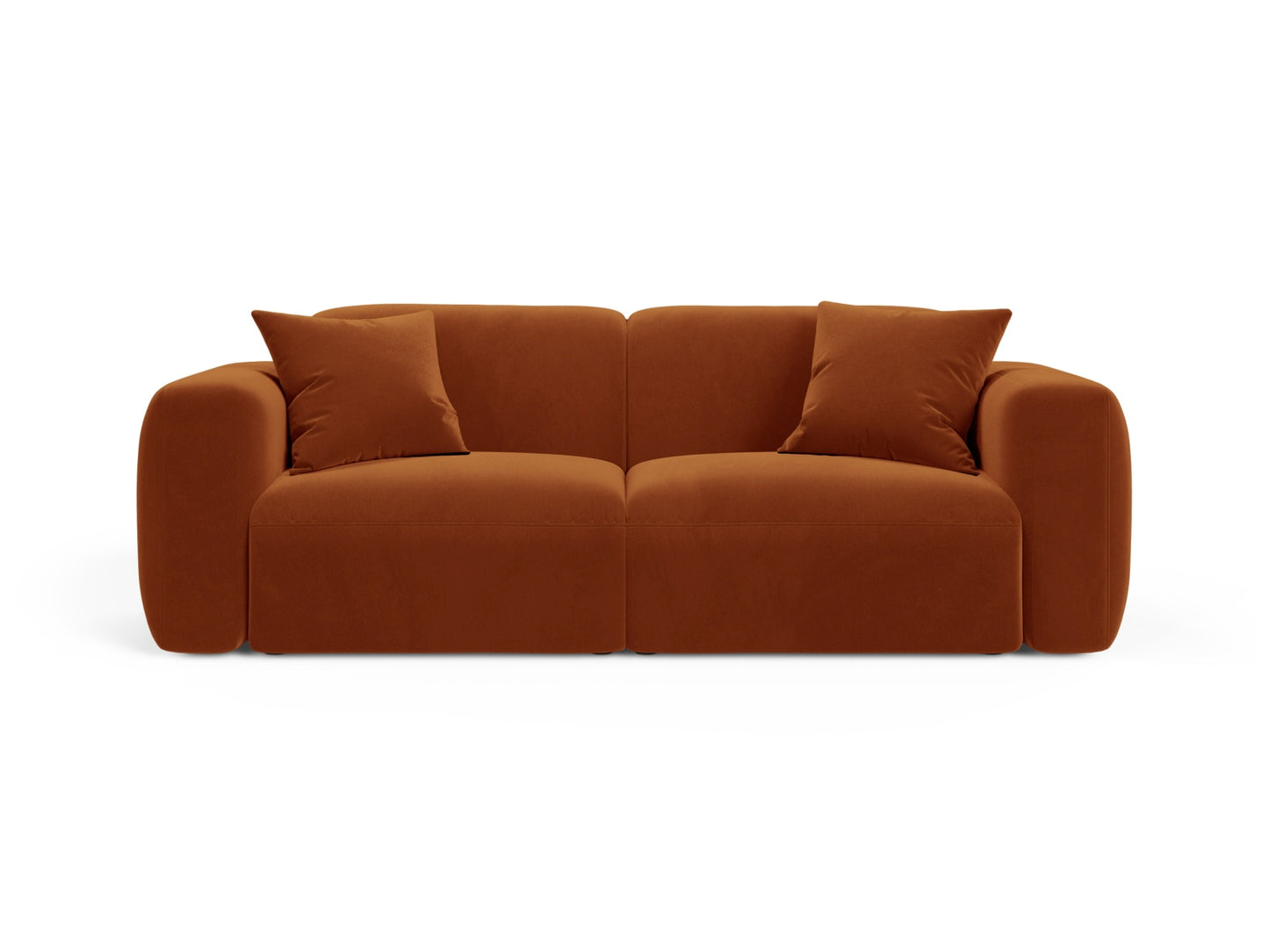 Strino Modular Sofa, 3 Seats, 220x98 cm — Terracotta