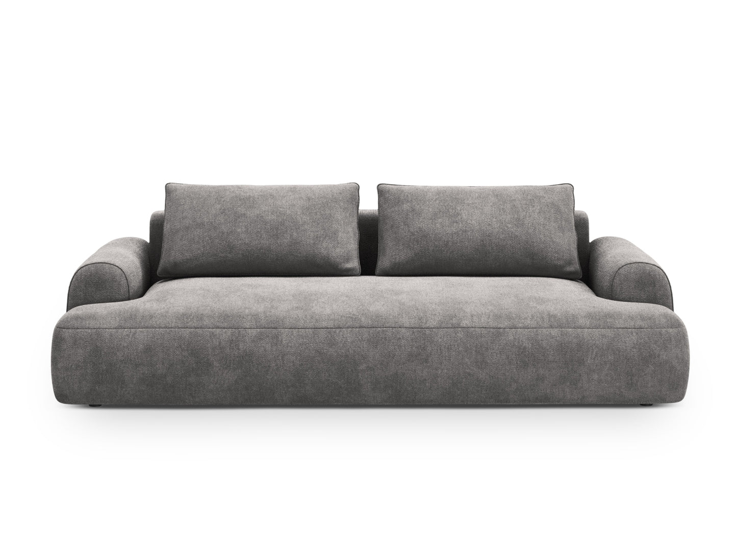 Calma Sofa With Bed Function And Box, 4 Seats, 250x100 cm — Grey