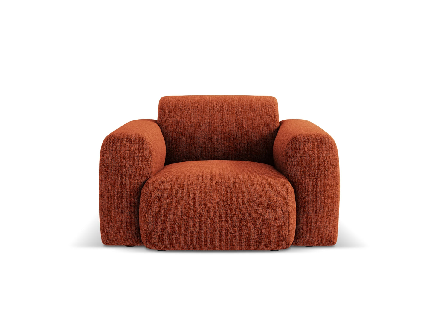 Nolio Armchair, 105x95 cm — Terracotta