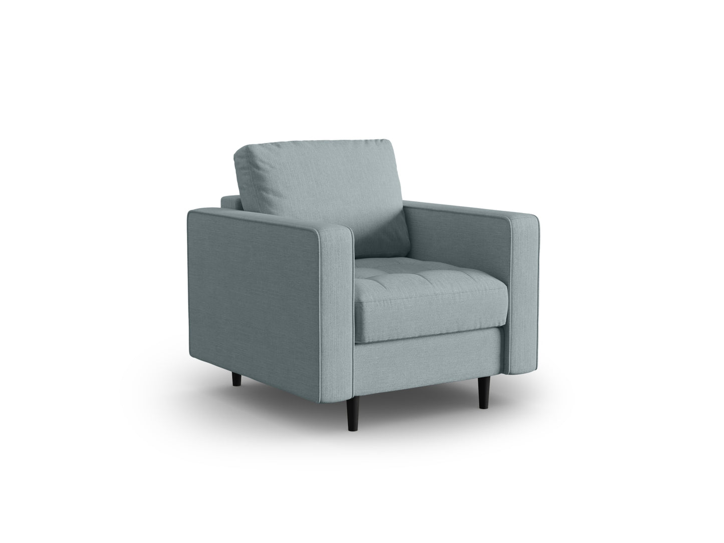 Aspen Armchair, 80x90 cm — Blue