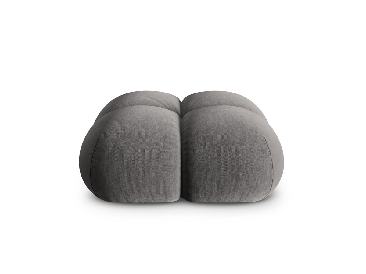 Loretto Pouf, 90x90 cm — Grey
