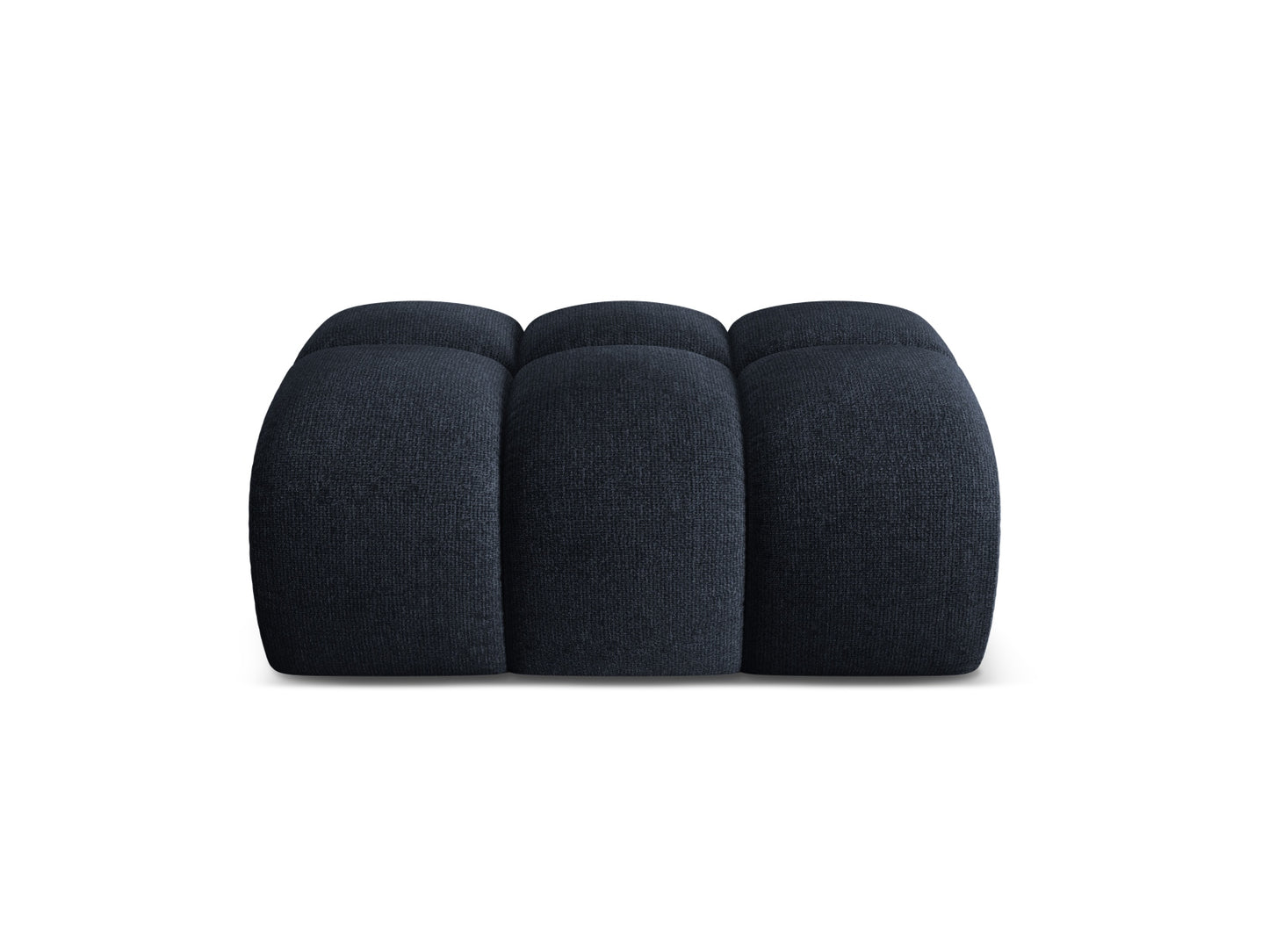 Treno Pouf, 90x70 cm — Navy Blue