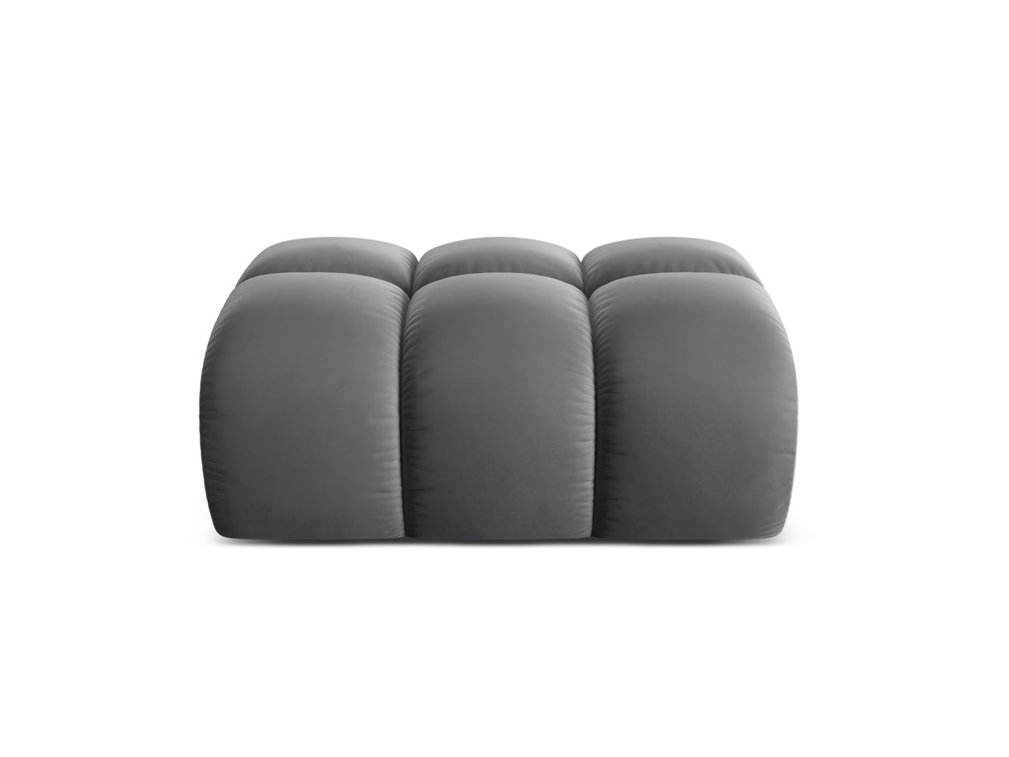 Treno Pouf, 90x70 cm — Grey