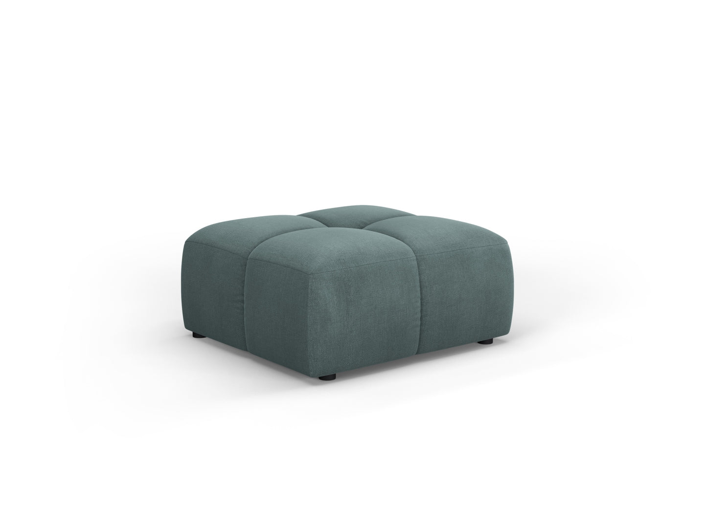Moritz Pouf, 64x64 cm — Sea Green