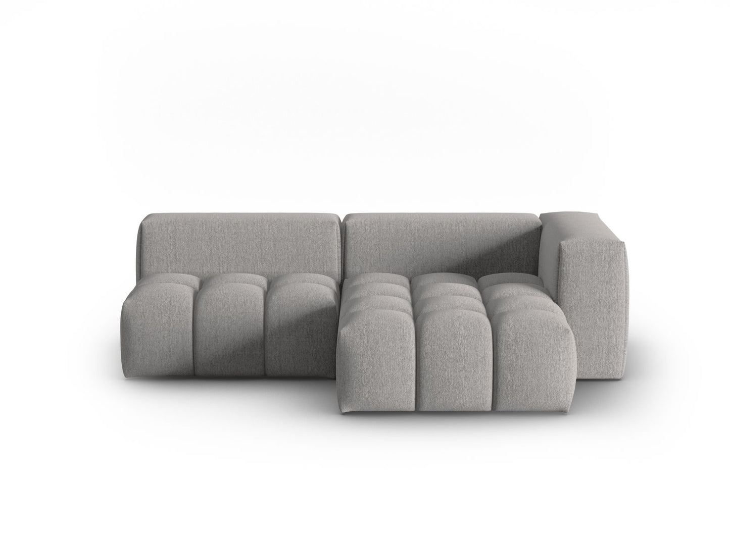 Verona Modular Corner Sofa, 3 Seats, 205x145 cm — Warm grey / Right
