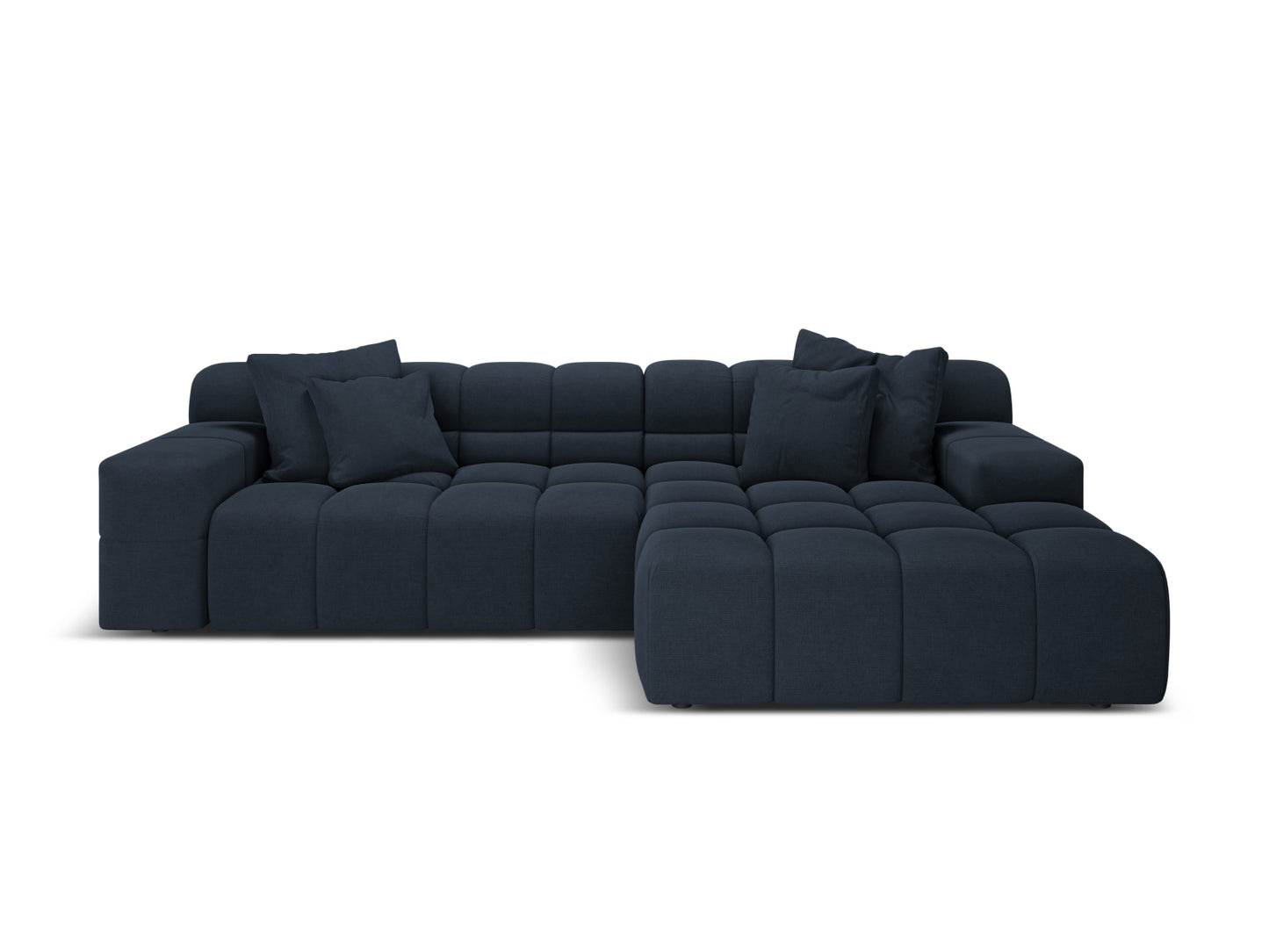 Hawaii Corner Sofa, 3 Seats, 270x160 cm — Royal Blue / Right