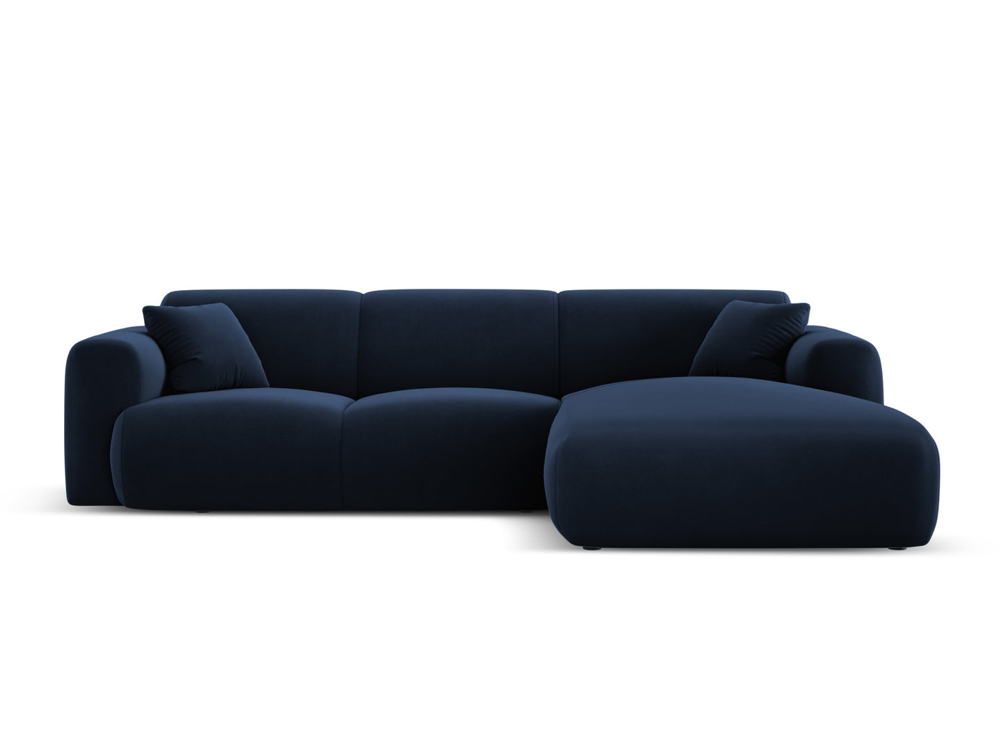 Nolio Corner Sofa, 4 Seats, 260x170 cm — Royal Blue / Right