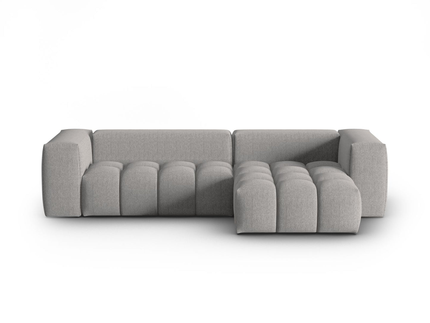 Verona Modular Corner Sofa, 3 Seats, 260x145 cm — Warm grey / Right