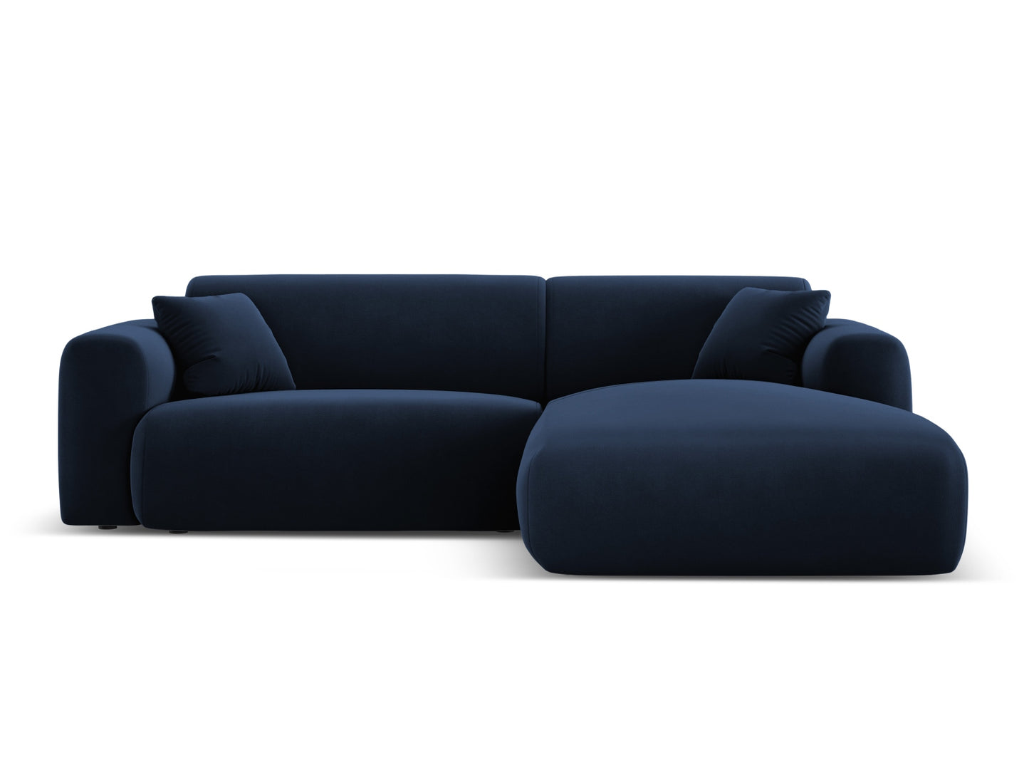 Nolio Corner Sofa, 4 Seats, 235x170 cm — Royal Blue / Right