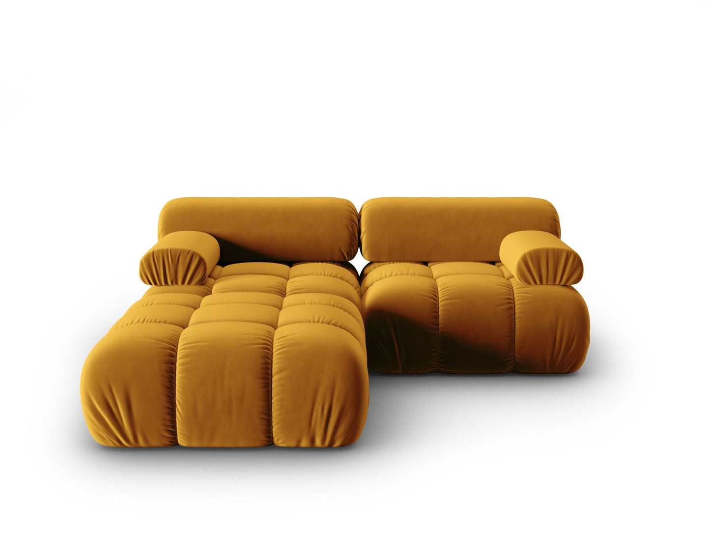 Cortina Modular Sofa, 3 Seats, 188x188 cm — Yellow