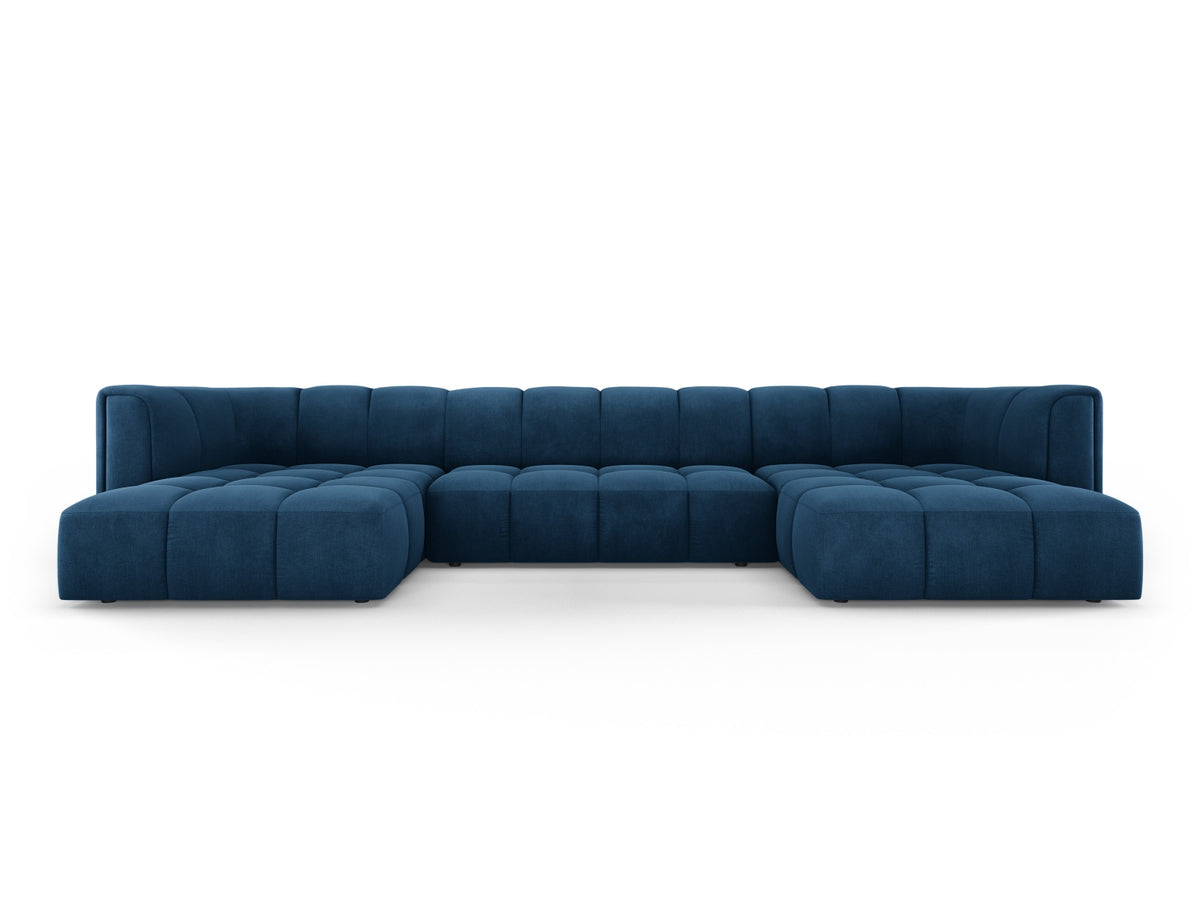 Moritz Panoramic Sofa, 5 Seats, 346x160 cm — Royal Blue