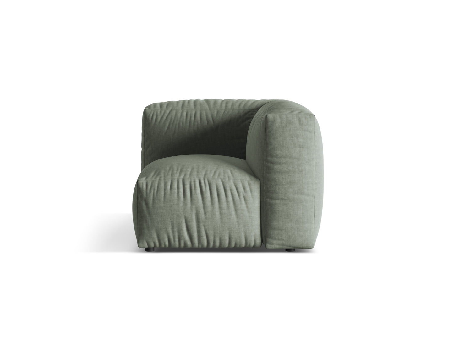 Martina Corner Modul, 98x98 cm — Moss Green