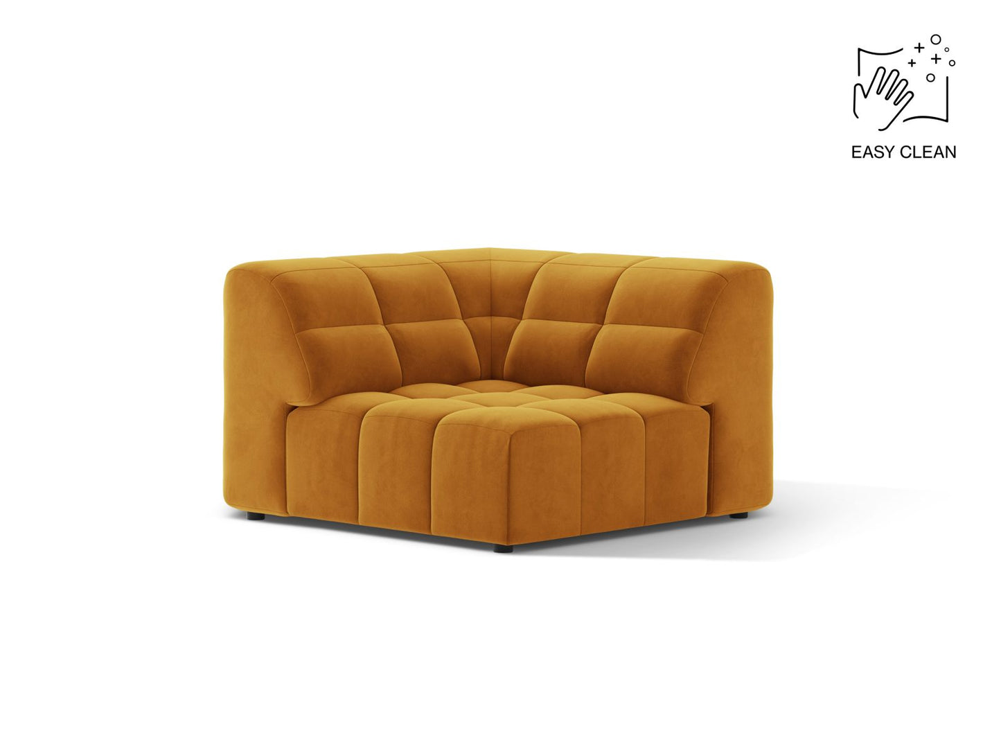 Jennifer Modul Corner, 99x99 cm — Yellow