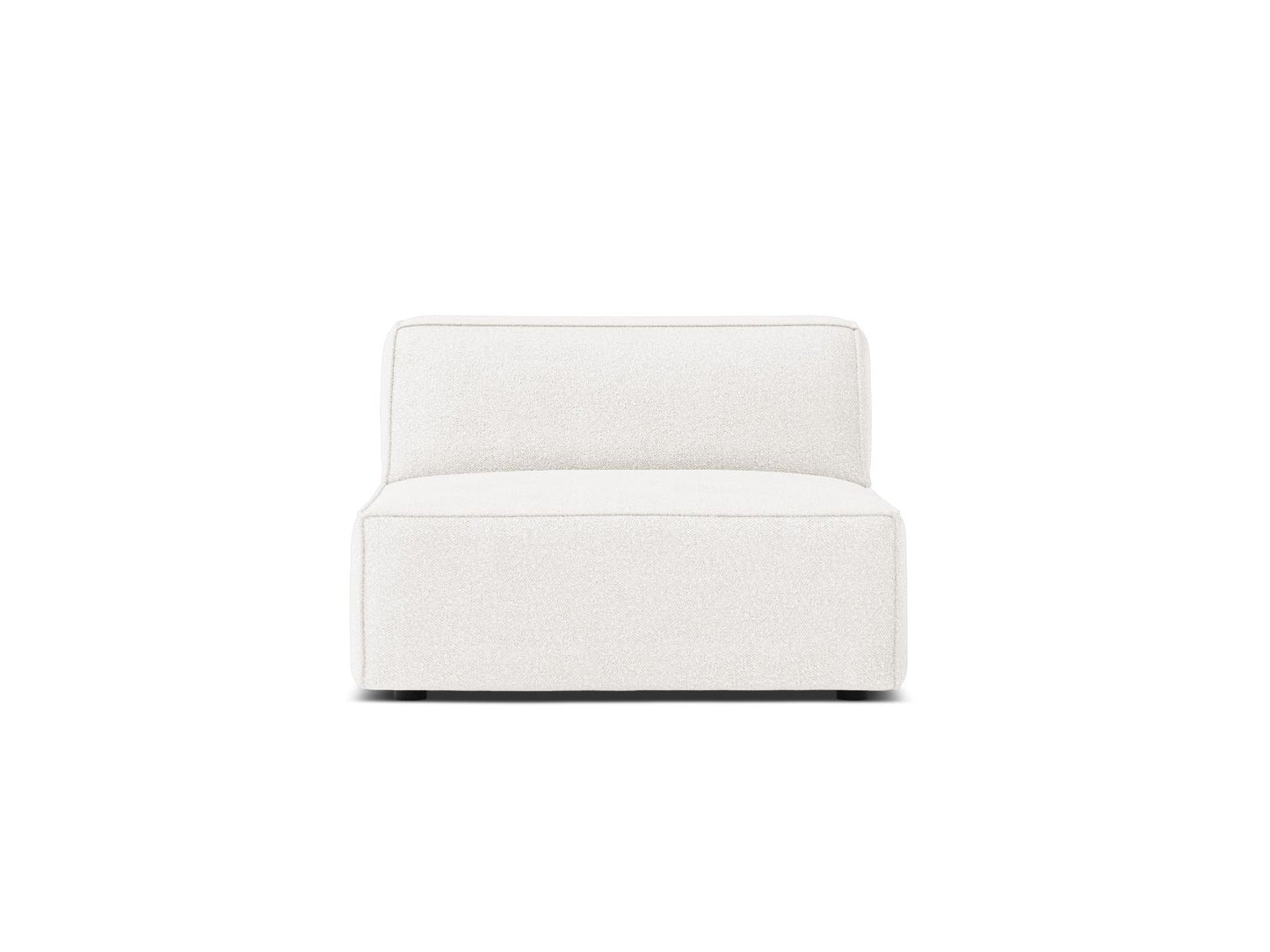 Sofamodul Bouclé Beige Jodie — White