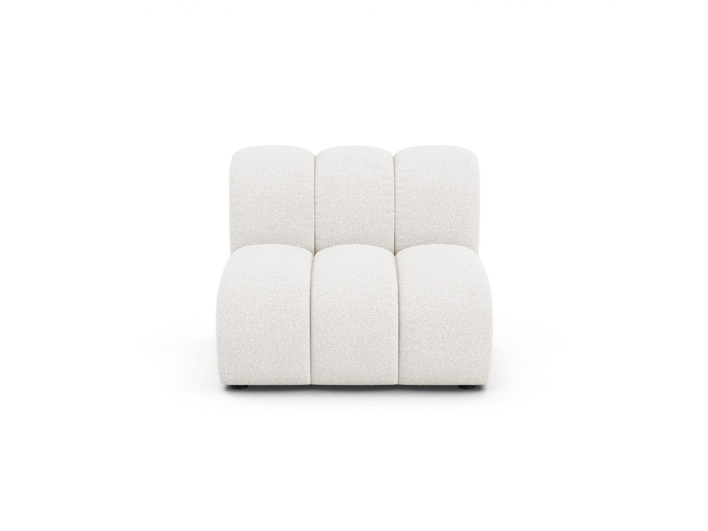 Sofamodul Bouclé Beige Lupine — White