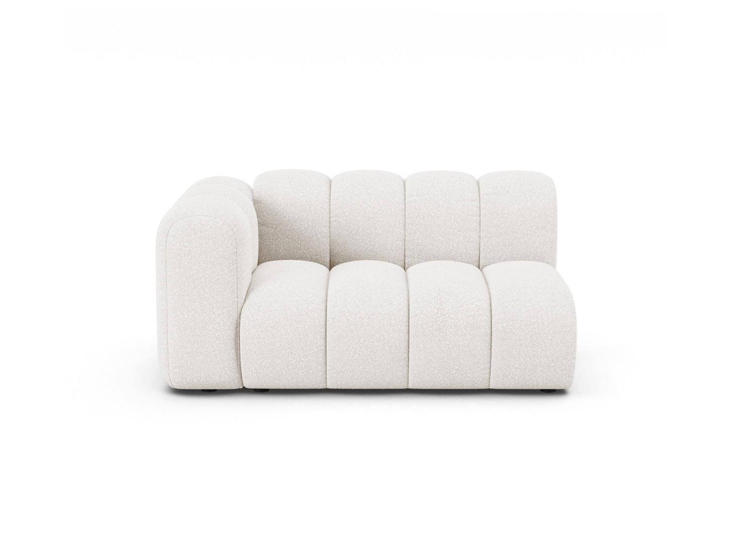 Sofamodul Bouclé Beige Lupine — White