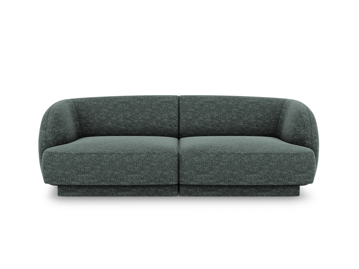 Miley Sofa, 2 Seats, 180x90 cm — Petrol