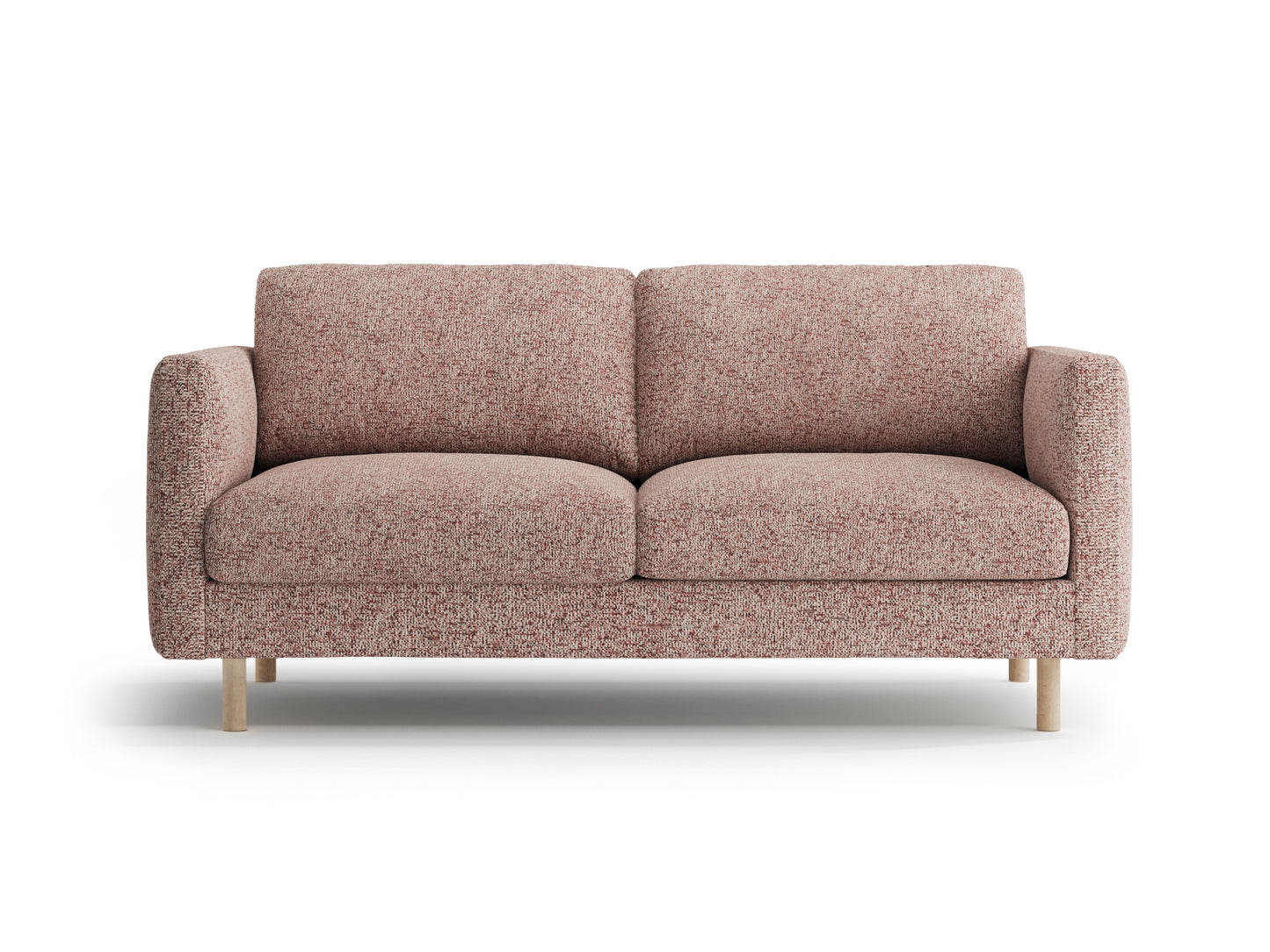 Eden Sofa, 2 Seats, 146x92 cm — Pink Melange