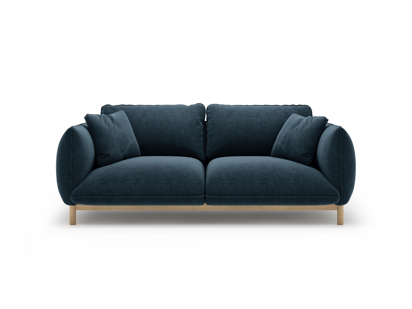 Ada Sofa, 2 Seats, 178x101 cm — Navy Blue