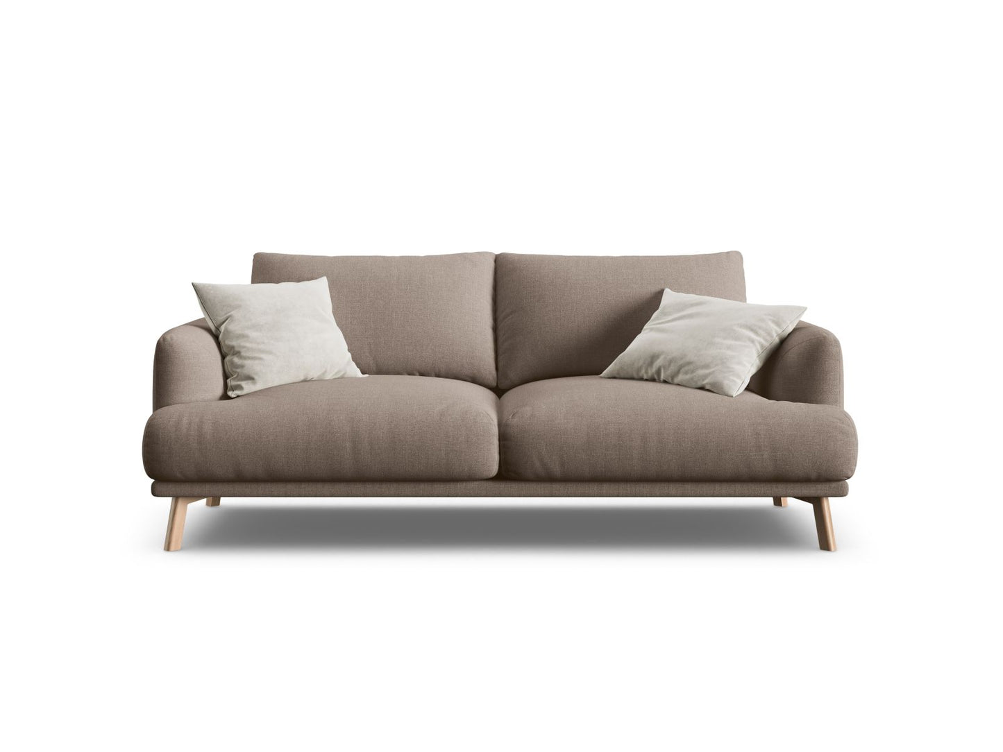 Naomi Sofa, 2 Seats, 170x95 cm — Cappuccino