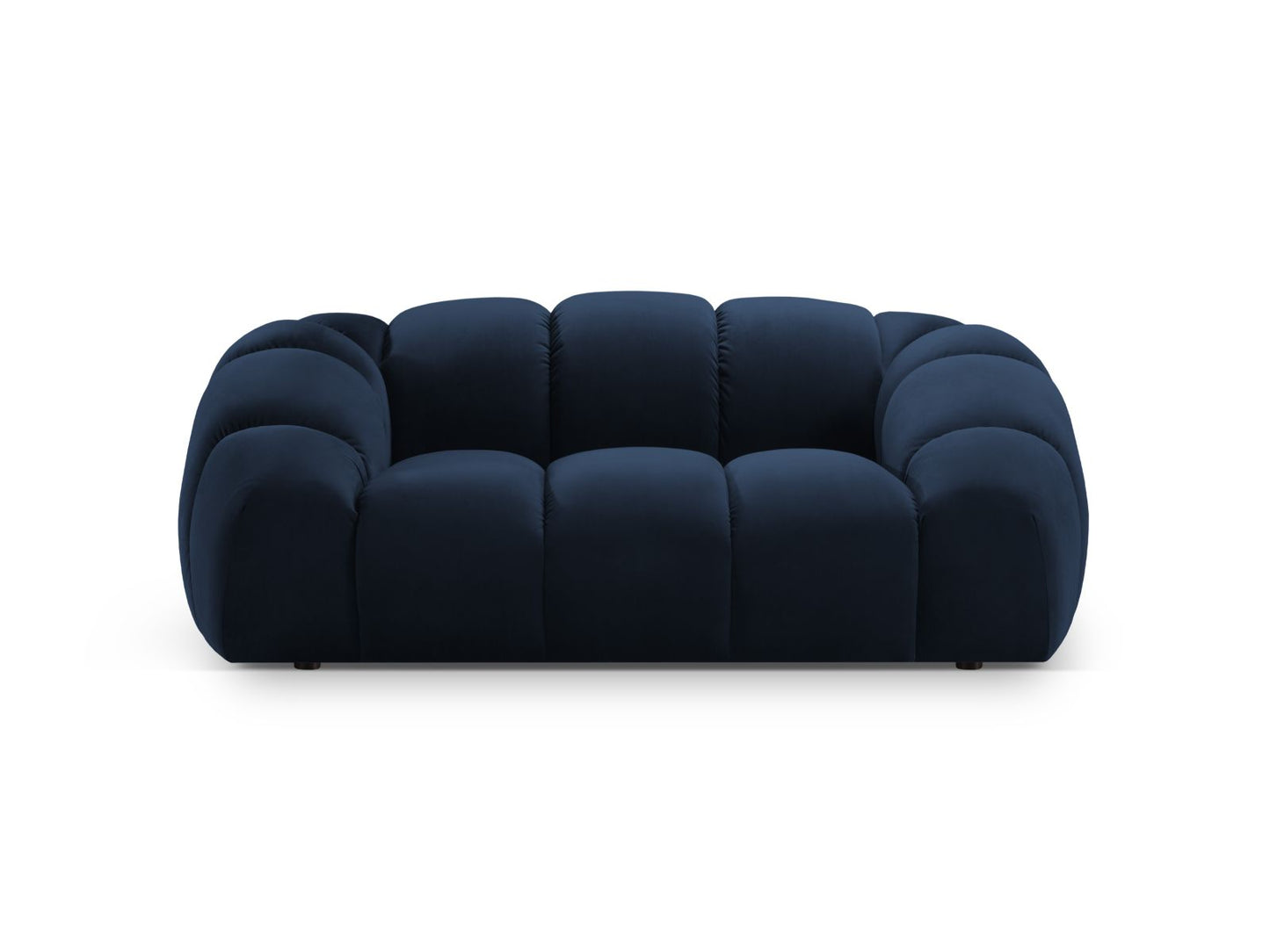 Diana Sofa, 2 Seats, 214x114 cm — Royal Blue