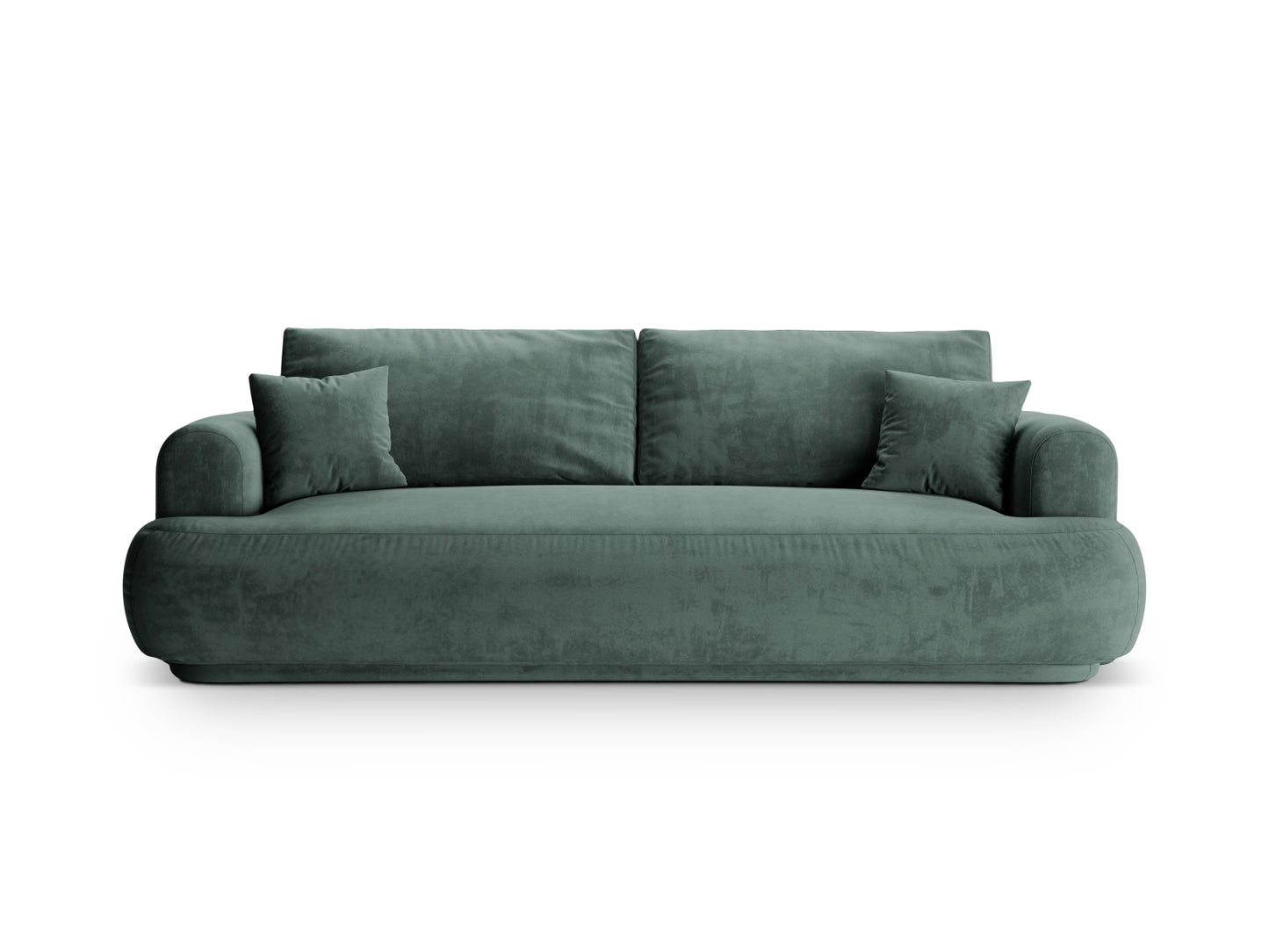 Ella Sofa With Bed Function And Box, 3 Seats, 253x108 cm — Petrol