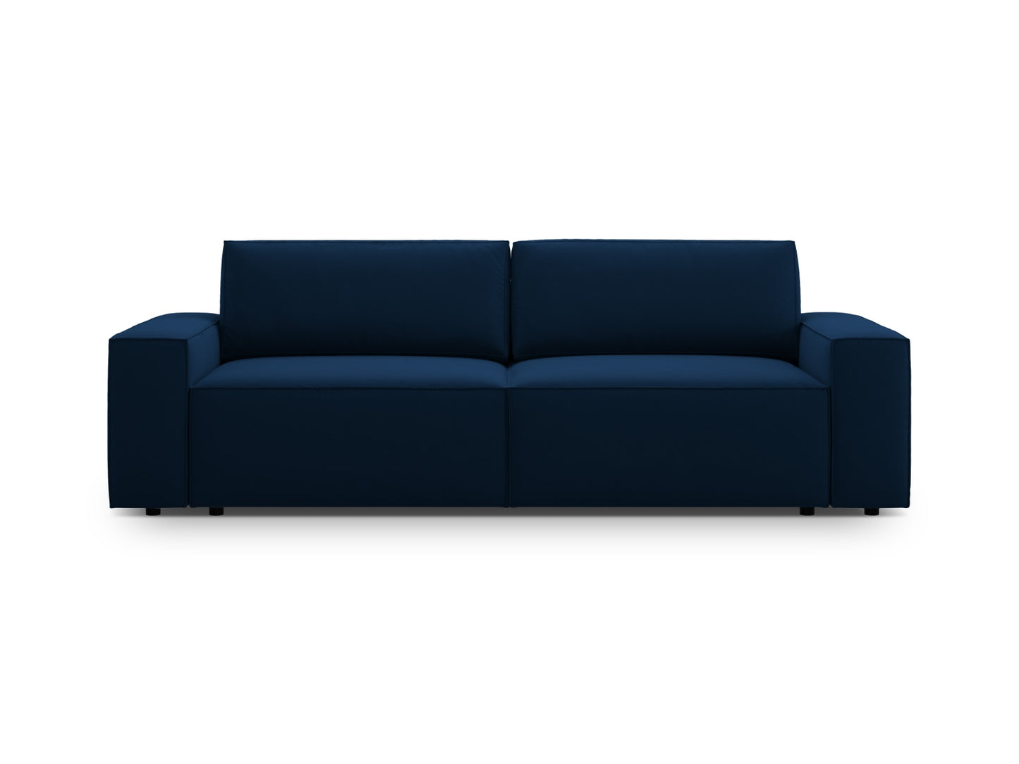 Jodie Sofa With Bed Function And Box, 3 Seats, 247x107 cm — Royal Blue