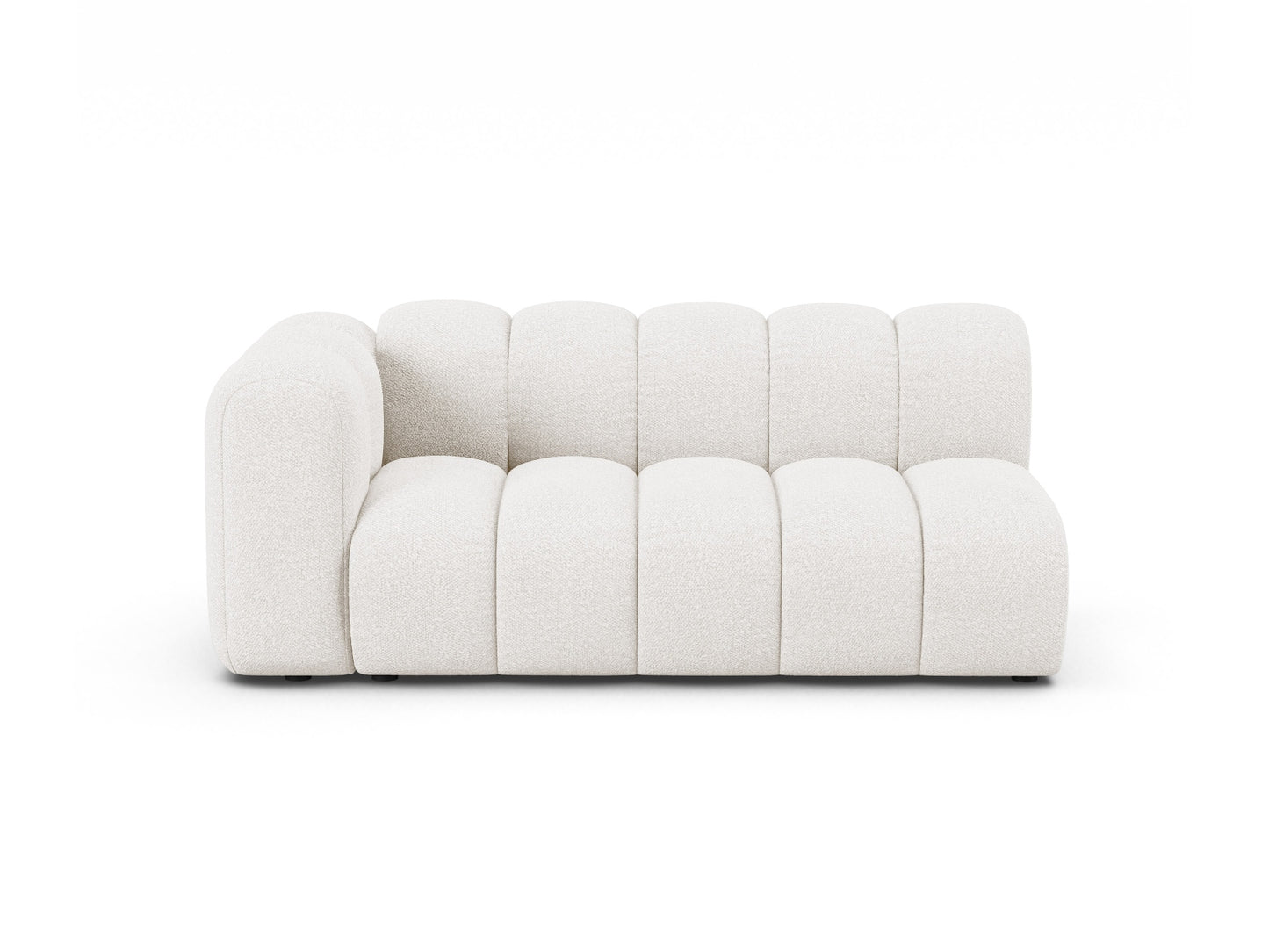 Sofamodul Bouclé Beige Lupine — White