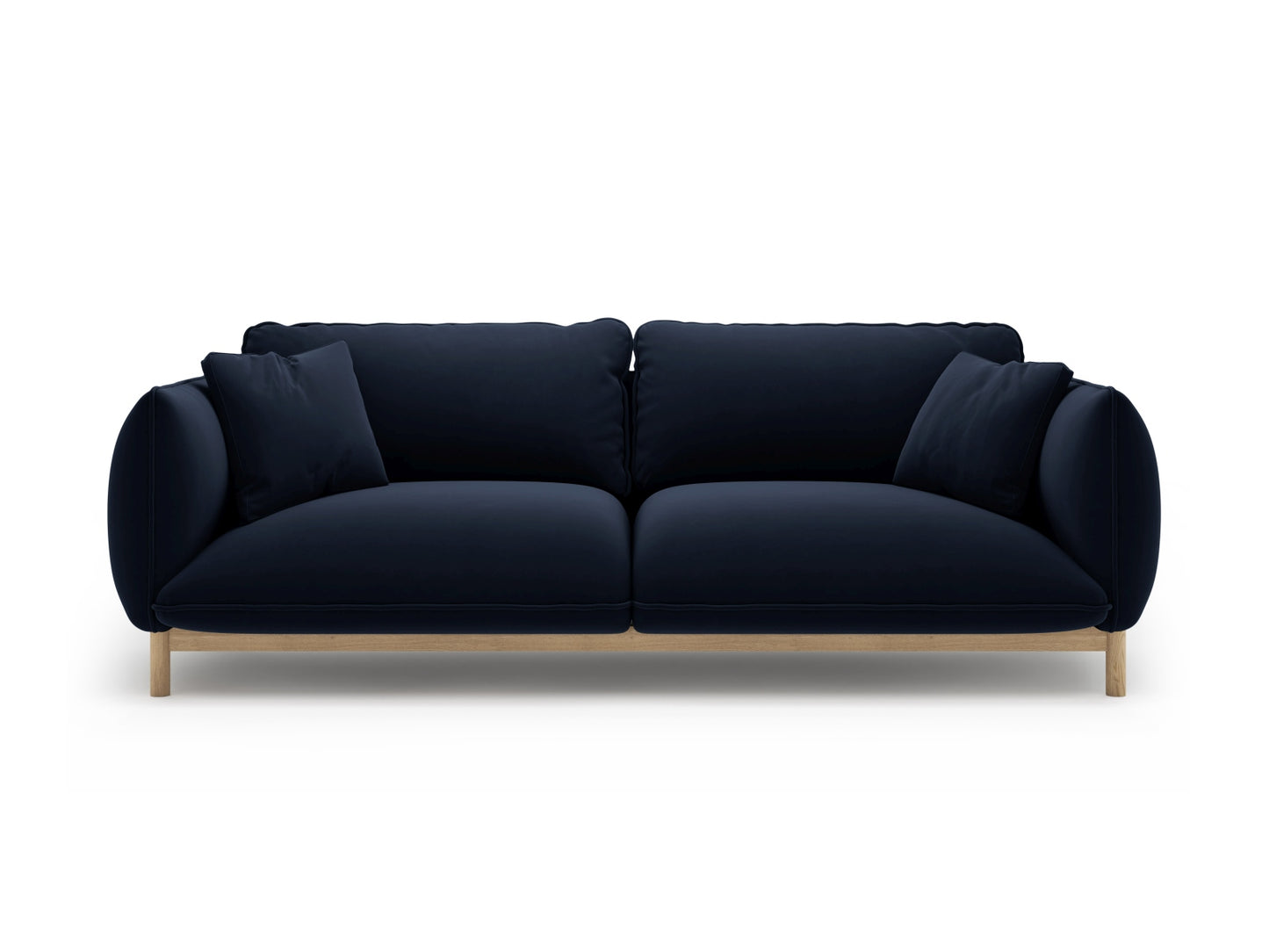 Ada Sofa, 3 Seats, 208x101 cm — Royal Blue