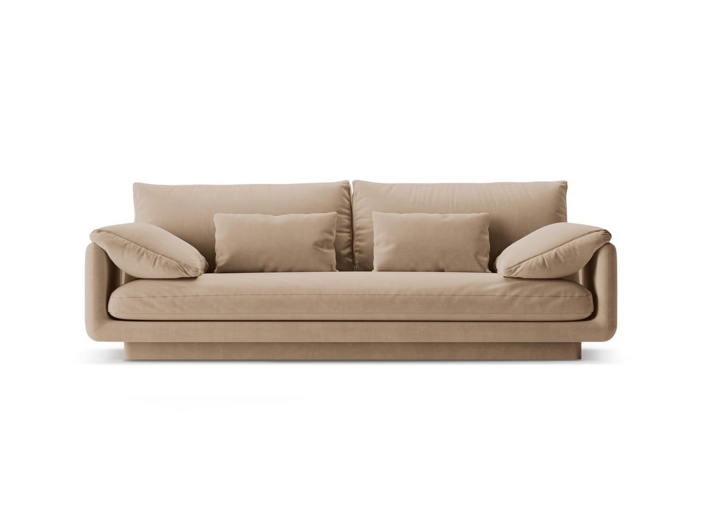 Torino Sofa, 3 Seats, 220x103 cm — Sand