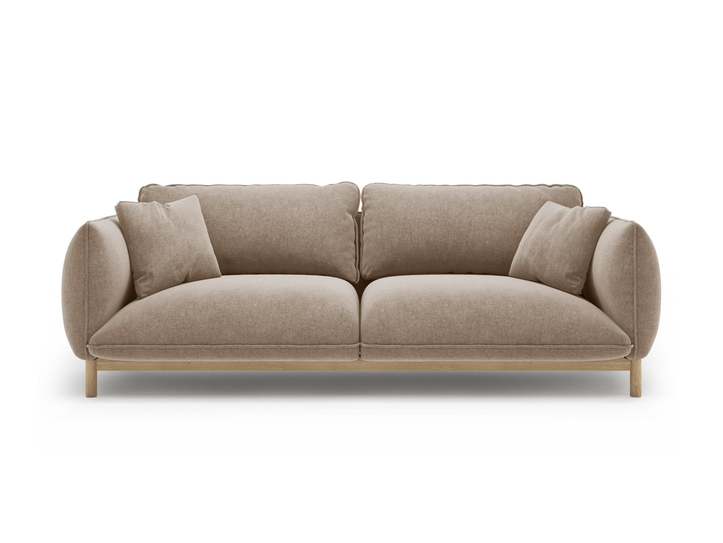 Ada Sofa, 3 Seats, 208x101 cm — Sand
