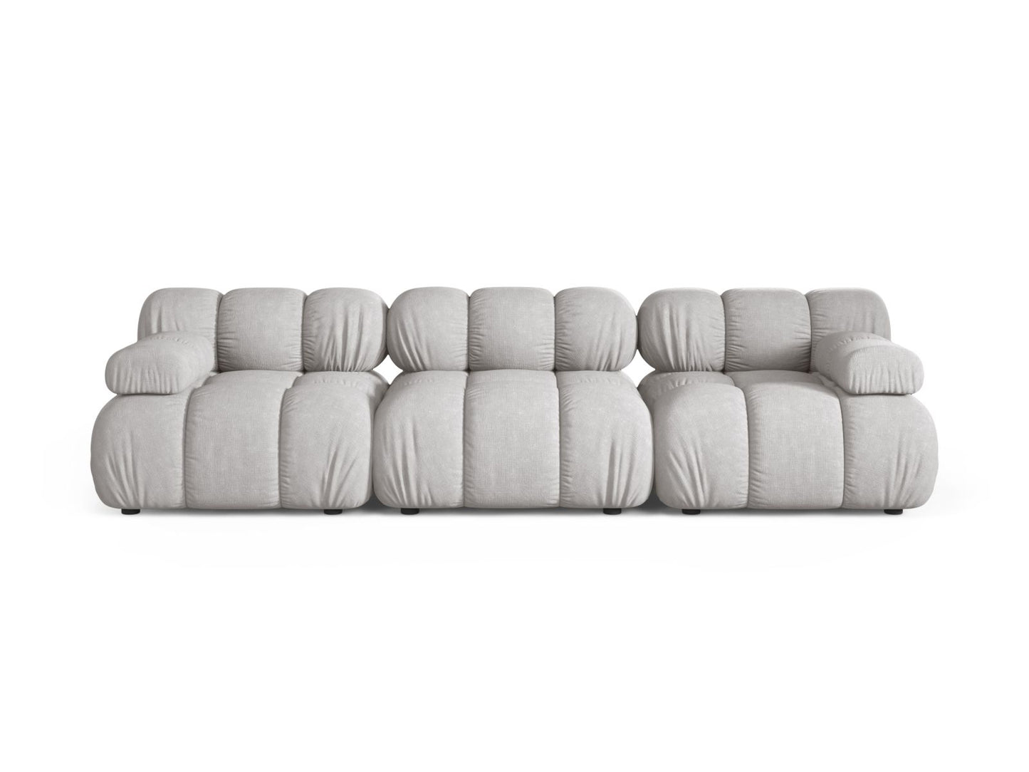 Bellis Modular Sofa, 3 Seats, 282x94 cm — Light Grey