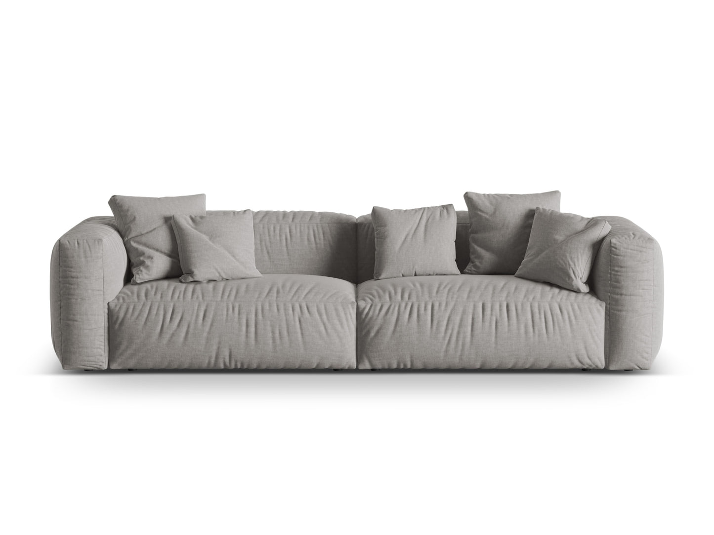 Martina Modular Sofa XL, 4 Seats, 320x106 cm — Light Grey