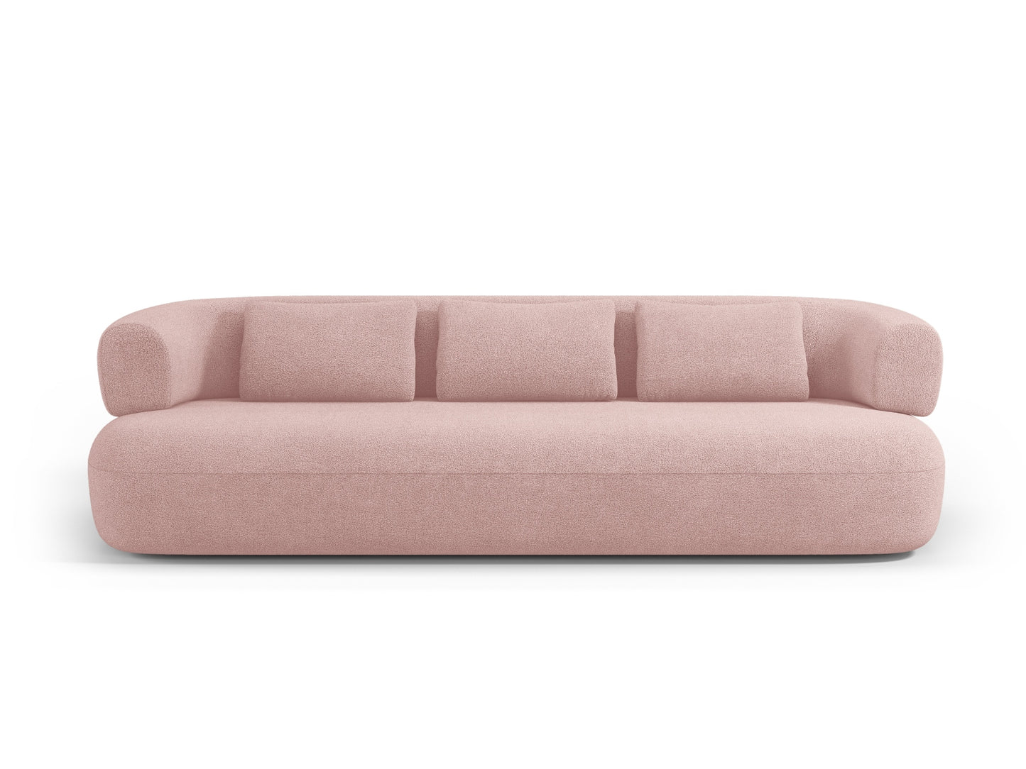 Jenny Sofa — Powder Pink / 4 Seats