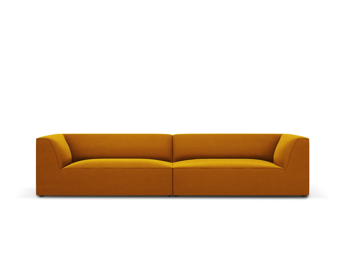 Ruby Sofa, 4 Seats, 302x93 cm — Yellow