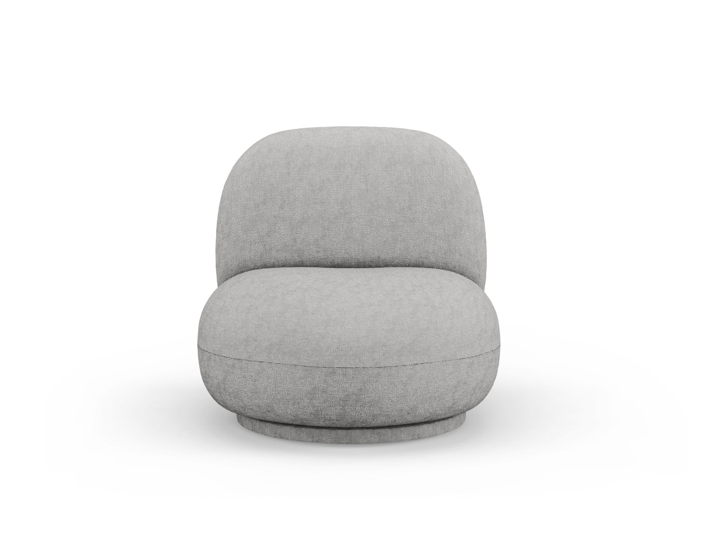 Sessel Chenille Cherrywood Chuck — Silver