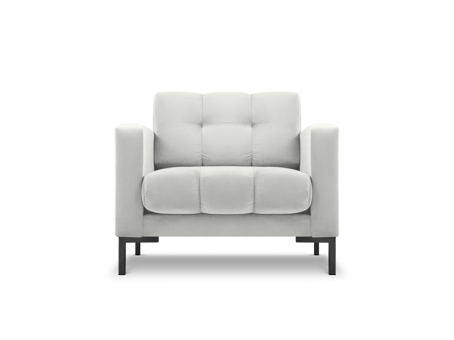 Mamaia Armchair, 87x96 cm — Silver