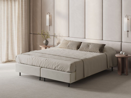 Whale Velvet Bed Base