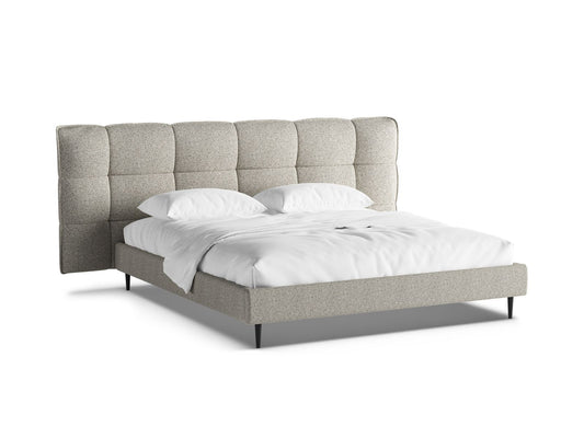Bett Strukturstoff Beige Melange Eric — Beige Melange