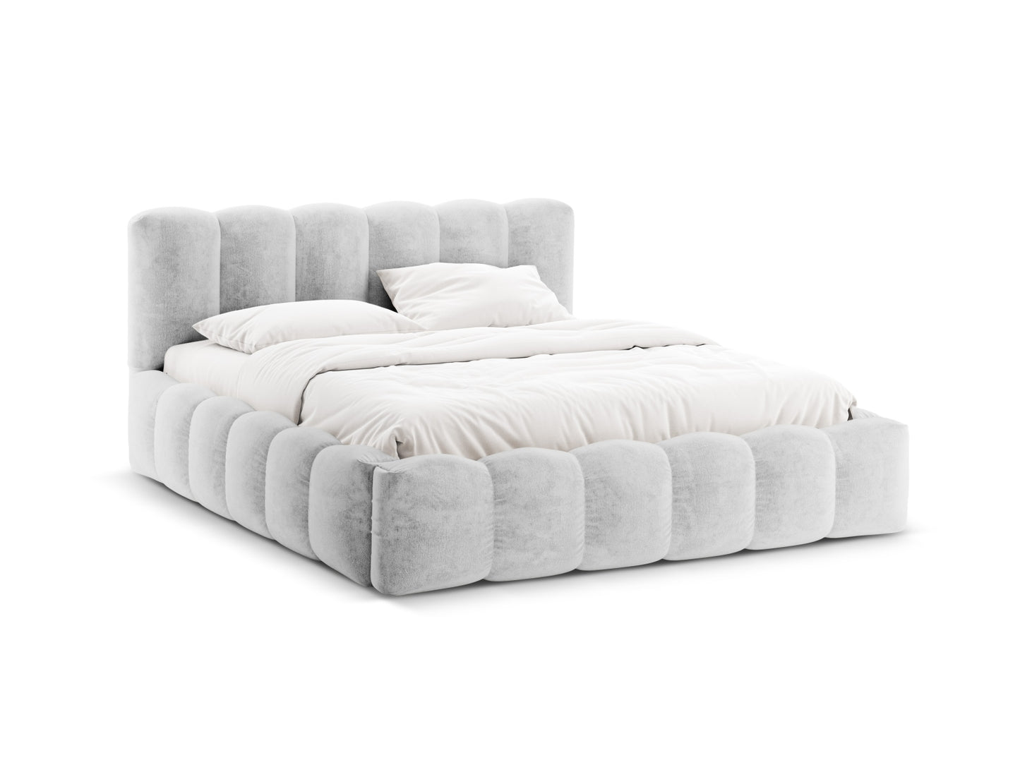 Bett Chenille Blue Jeans Lupine — Silver