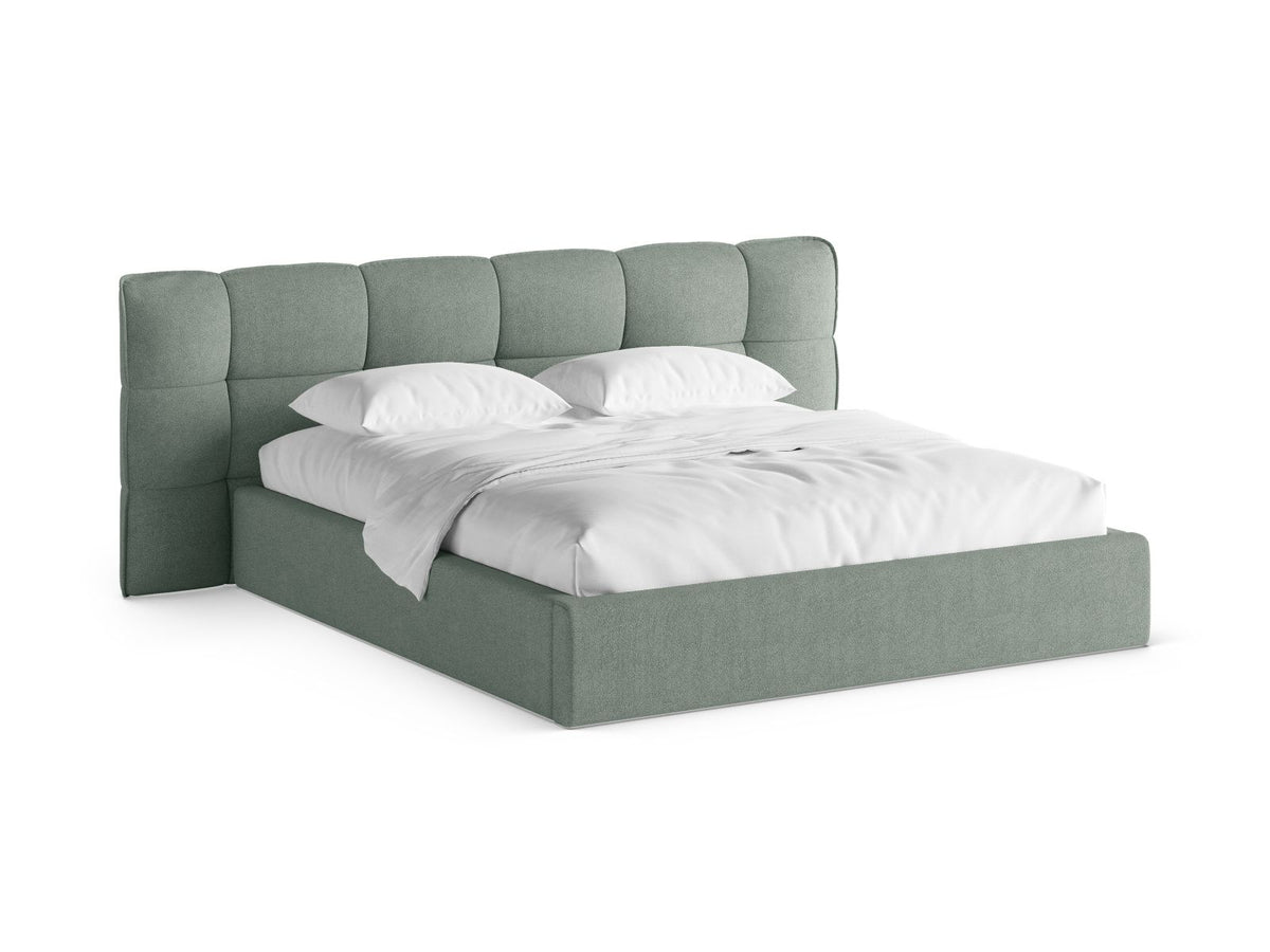 Eric Storage Bed With Headboard — Mint